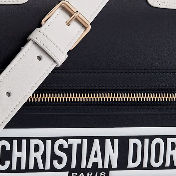 【すぐ届く】ディオール ヴァイブ コピー ミディアム ボウリングバッグ スムースカーフスキン 2色 M6202OOBR_M879